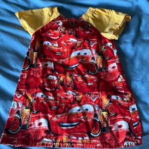 Toddler 3T lightning McQueen dress